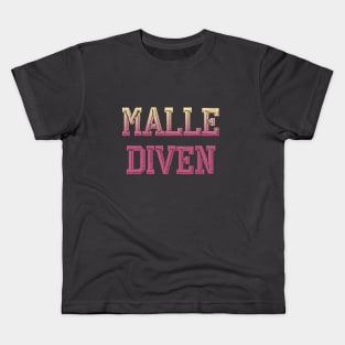 Malle Diven / Holiday Party Shirt Kids T-Shirt